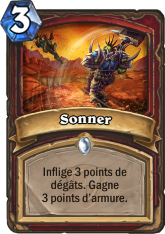 hearthstone, carte Sonner