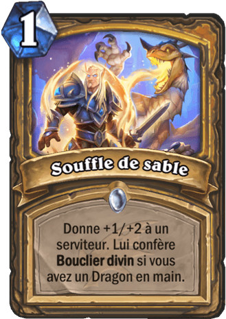 hearthstone, carte - Souffle de sable