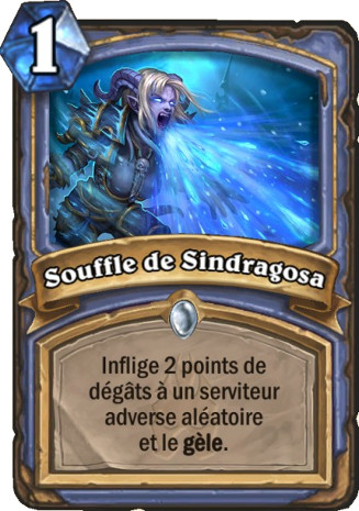 hearthstone, carte Souffle de Sindragosa