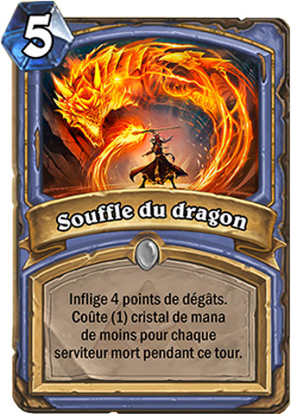 hearthstone, carte souffle du dragon