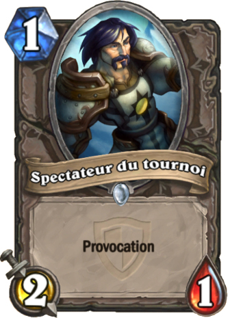 hearthstone, carte Spectateur du tournoi