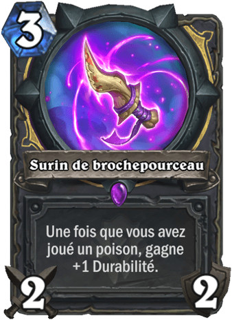 hearthstone, carte - Surin de brochepourceau
