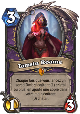 hearthstone, carte - Tamsin Roame