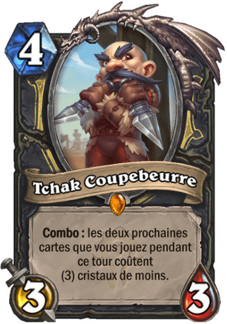 hearthstone, carte - Tchak Coupebeurre