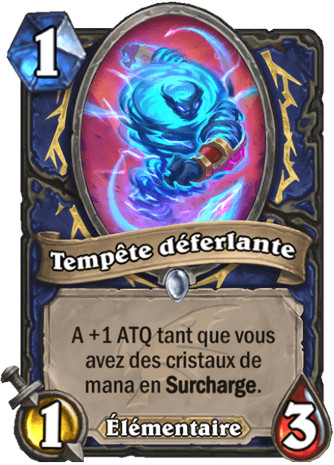 hearthstone, carte - Temp�te d�ferlante
