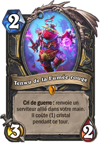 hearthstone, carte Tenwu de la fum�e rouge