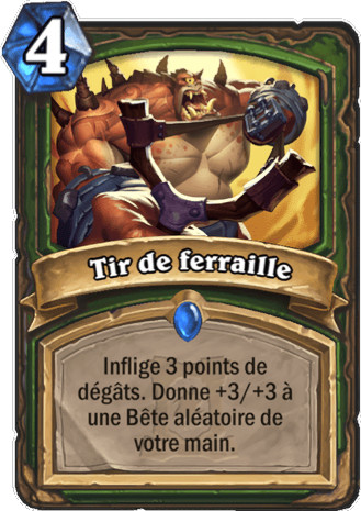 hearthstone, carte - Tir de feraille