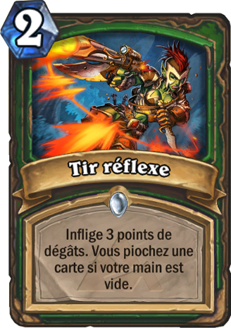 hearthstone, carte tir r�flexe