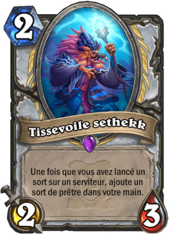 hearthstone, carte - Tissevoile sethekk