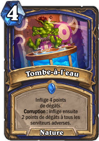 hearthstone, carte Tombe-�-l-eau