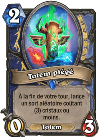 hearthstone, carte Totem pi�g�
