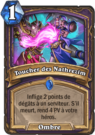hearthstone, carte - Toucher de Nathrezim