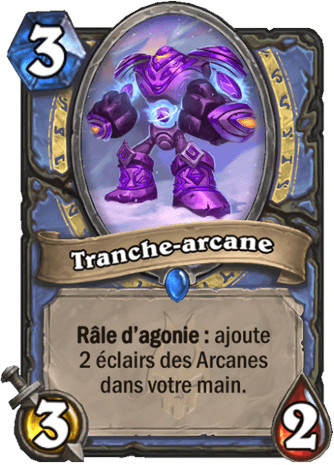 hearthstone, carte Tranche-arcane