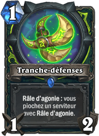 hearthstone, carte - Tranche-d�fenses
