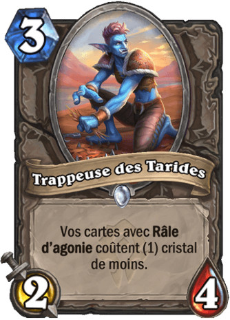 hearthstone, carte - Trappeuse des Tarides