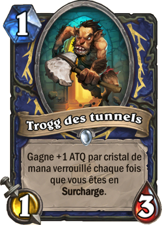 hearthstone, carte trogg des tunnels