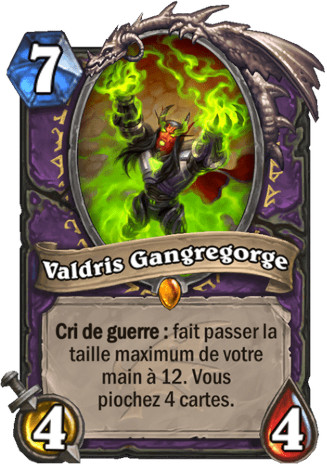 hearthstone, carte - Valdris Gangregorge