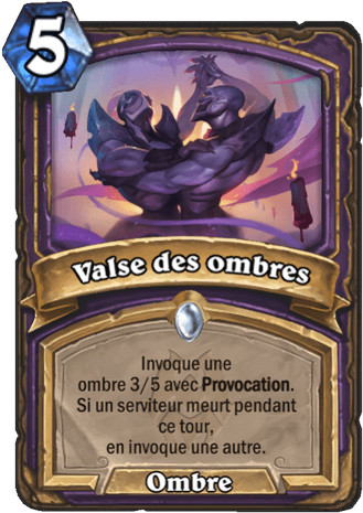 hearthstone, carte Valse des ombres