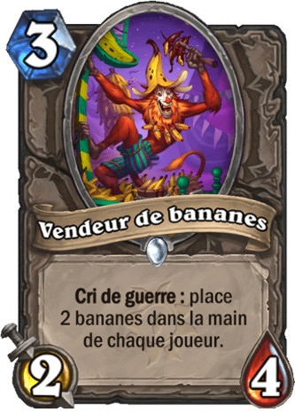 hearthstone, carte Vendeur de bananes
