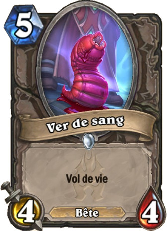 hearthstone, carte Ver de sang