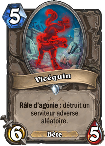 hearthstone, carte Vic�quin
