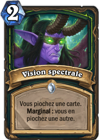 hearthstone, carte - Vision spectrale