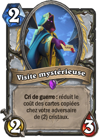 hearthstone, carte Visite myst�rieuse