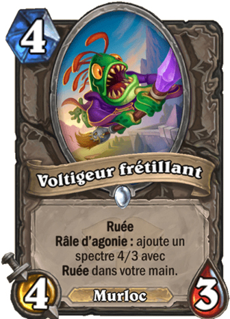 hearthstone, carte Voltigeur fr�tillant