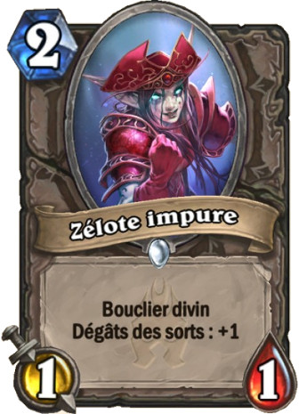hearthstone, carte Z�lote impure