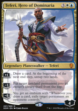 carte Teferi, planeswalker de Dominaria