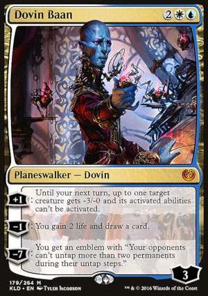 carte Dovin Baan, planeswalker de Kaladesh
