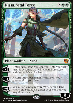 carte Nissa, planeswalker de Kaladesh